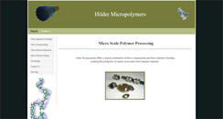 Desktop Screenshot of micropolymers.net